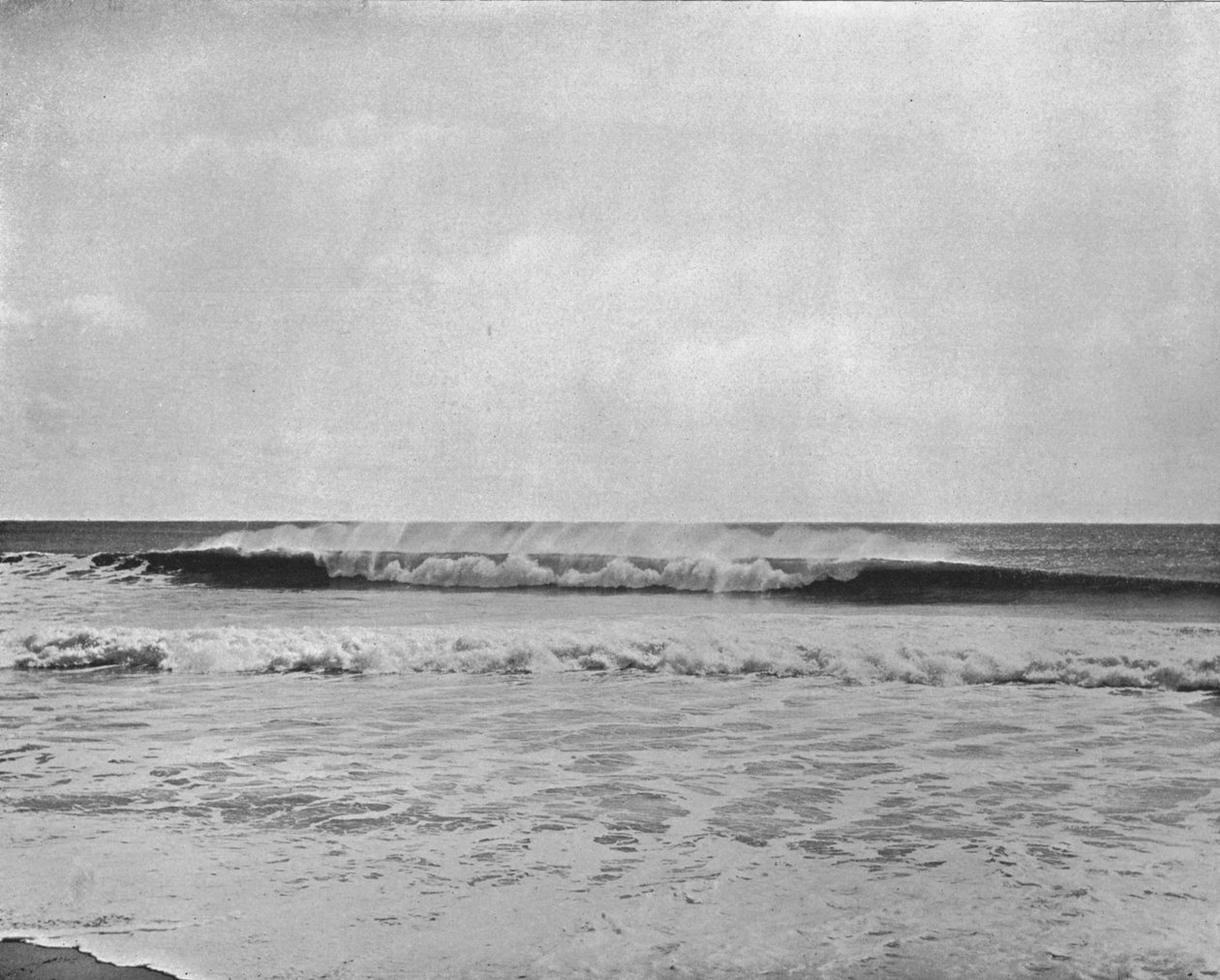 The Combing Wave、ニュージャージーコースト、アメリカ、c1900。 作： 不明