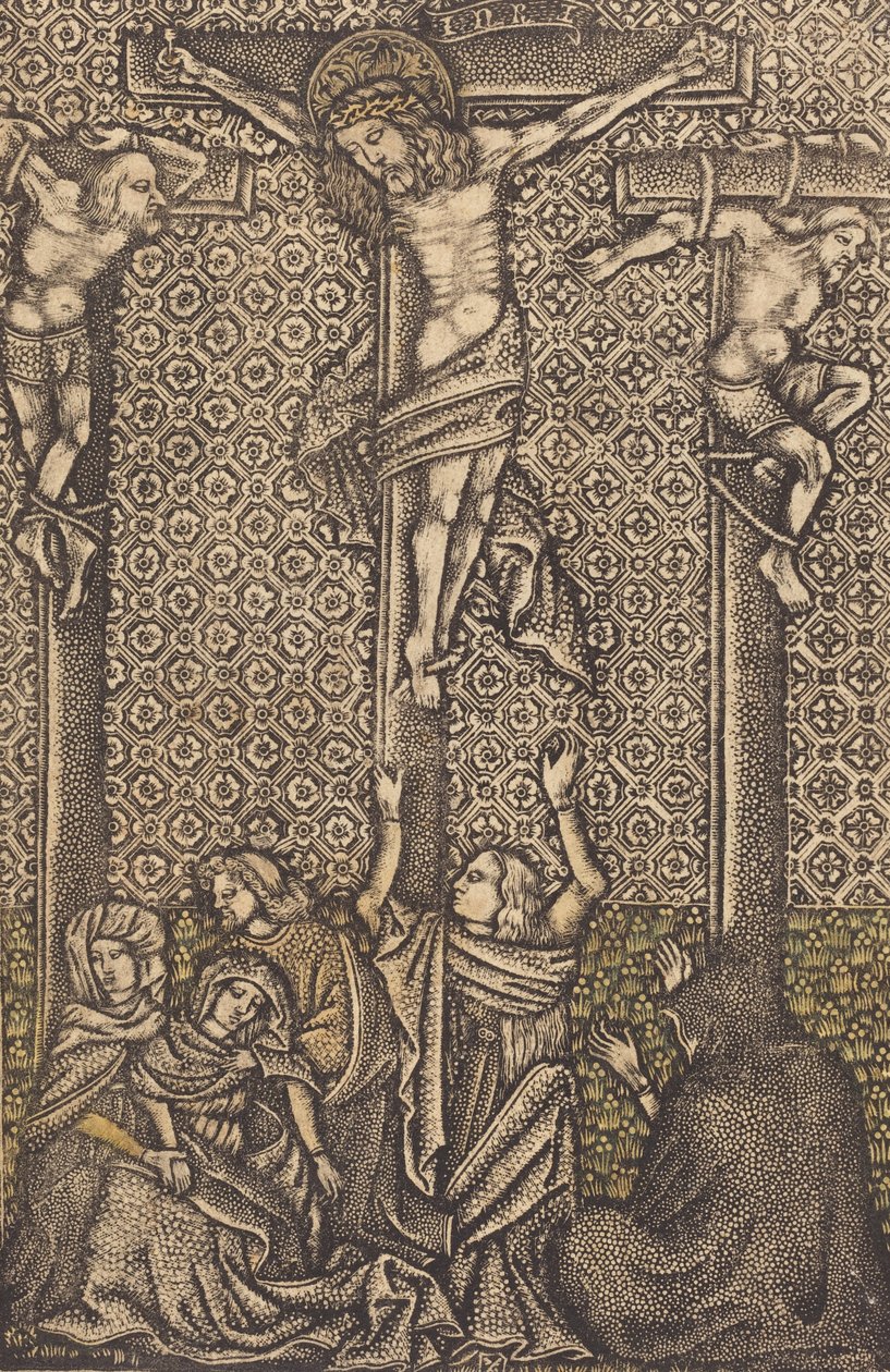 はりつけ、c。 1460年。 作： 不明
