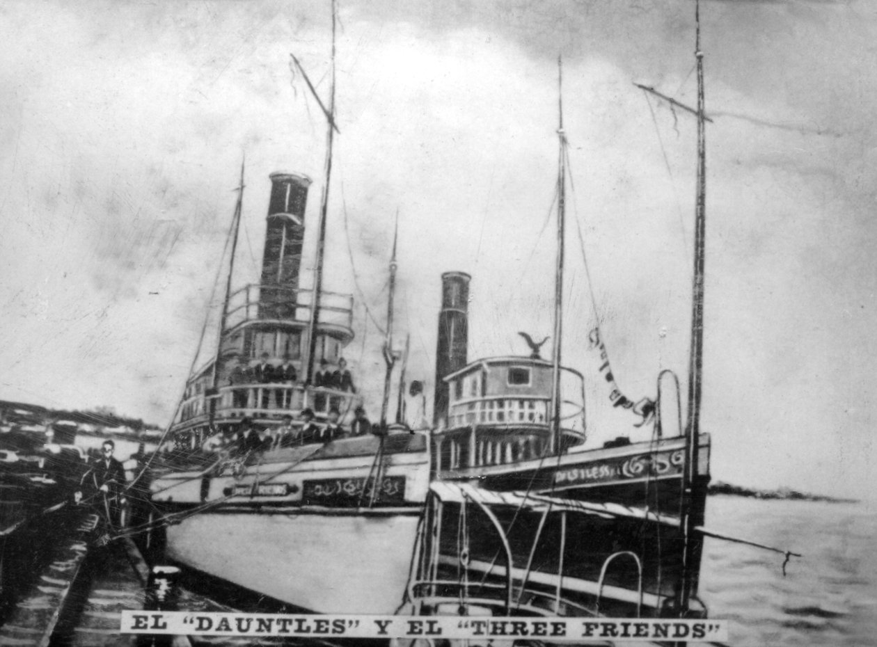 ドーントレスと3人の友人、1868年、1920年代 作： 不明
