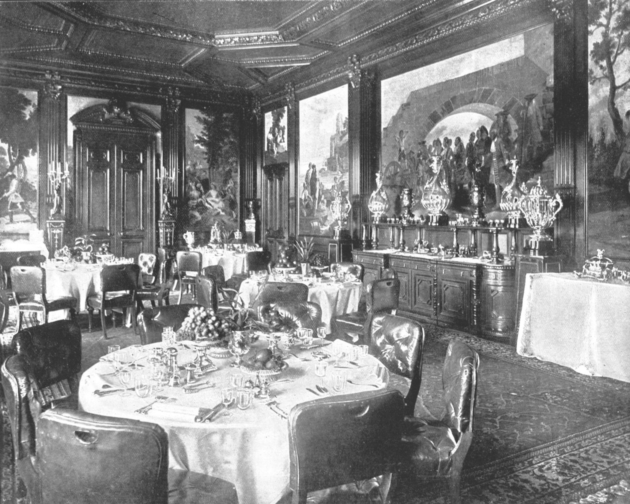 1894年、ノーフォークのサンドリンガムにある食堂。 作： 不明