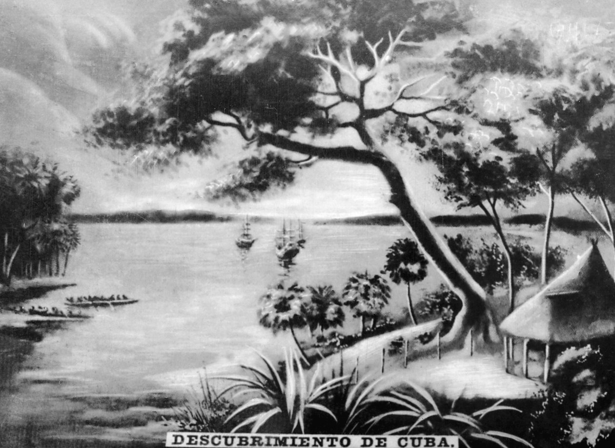 キューバの発見、15世紀、1920年代 作： 不明