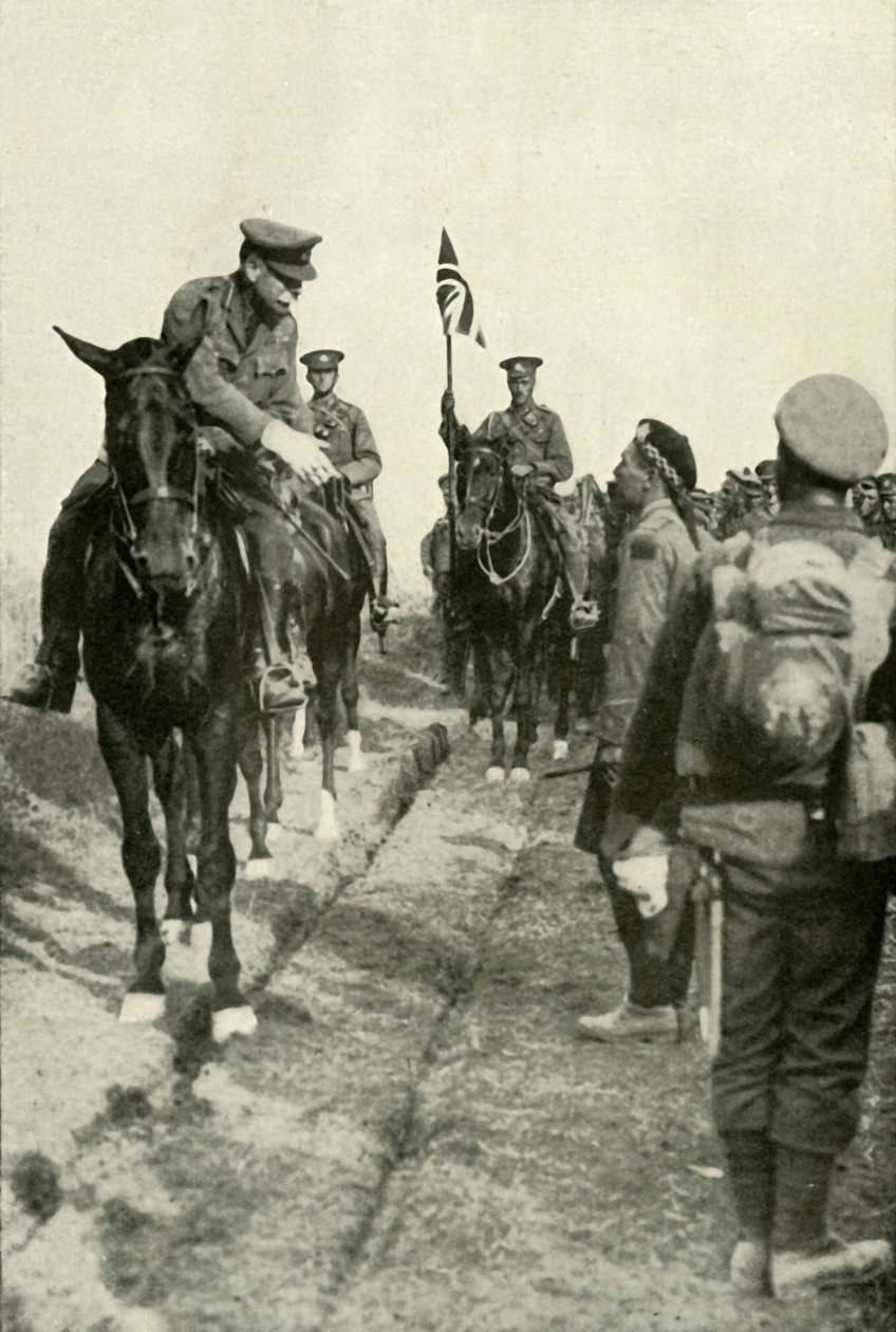 陸軍元帥、部隊への感謝、1919年。 作： 不明