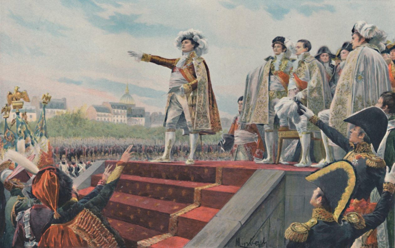 1815年4月、1896年5月のフィールド。 作： 不明