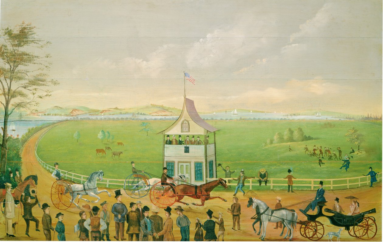 フィニッシュ、c。 1860年。 作： 不明