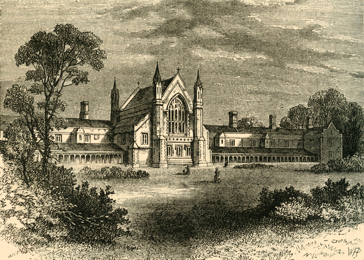 Fishmongers Almshouses、Wandsworth、c1878。 作： 不明