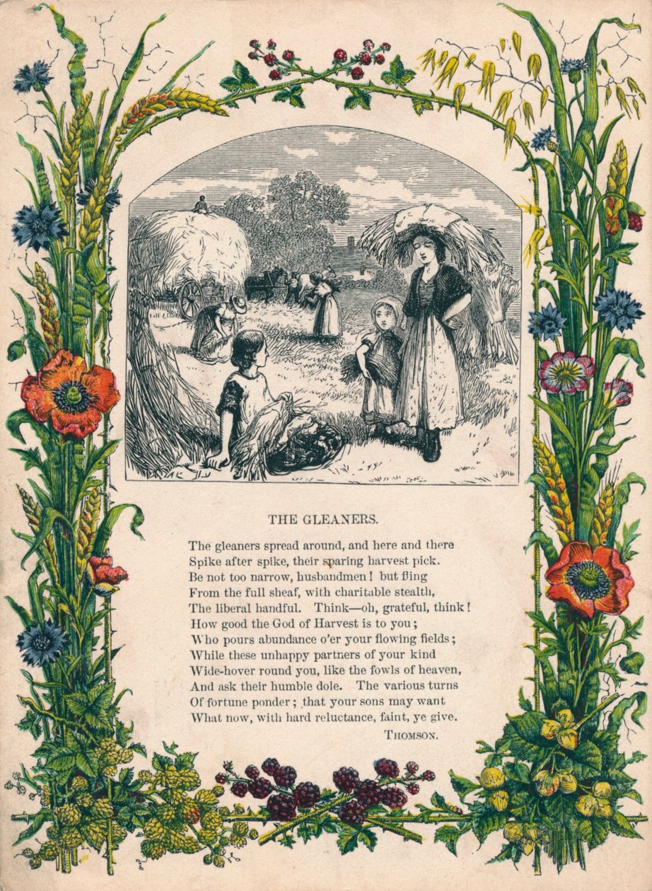 Gleaners by Thomson、c1900 作： 不明