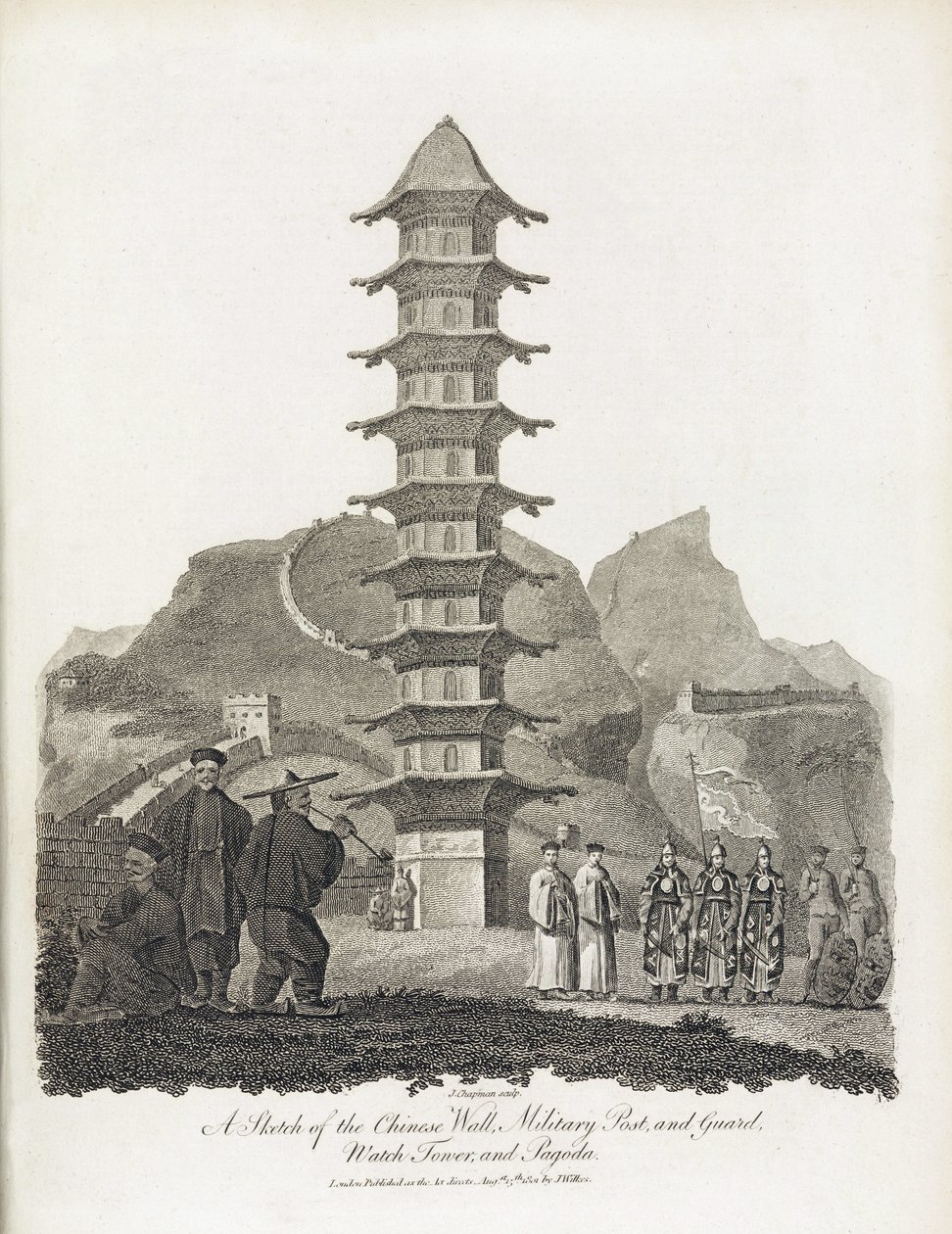 中国の万里の長城 作： 不明