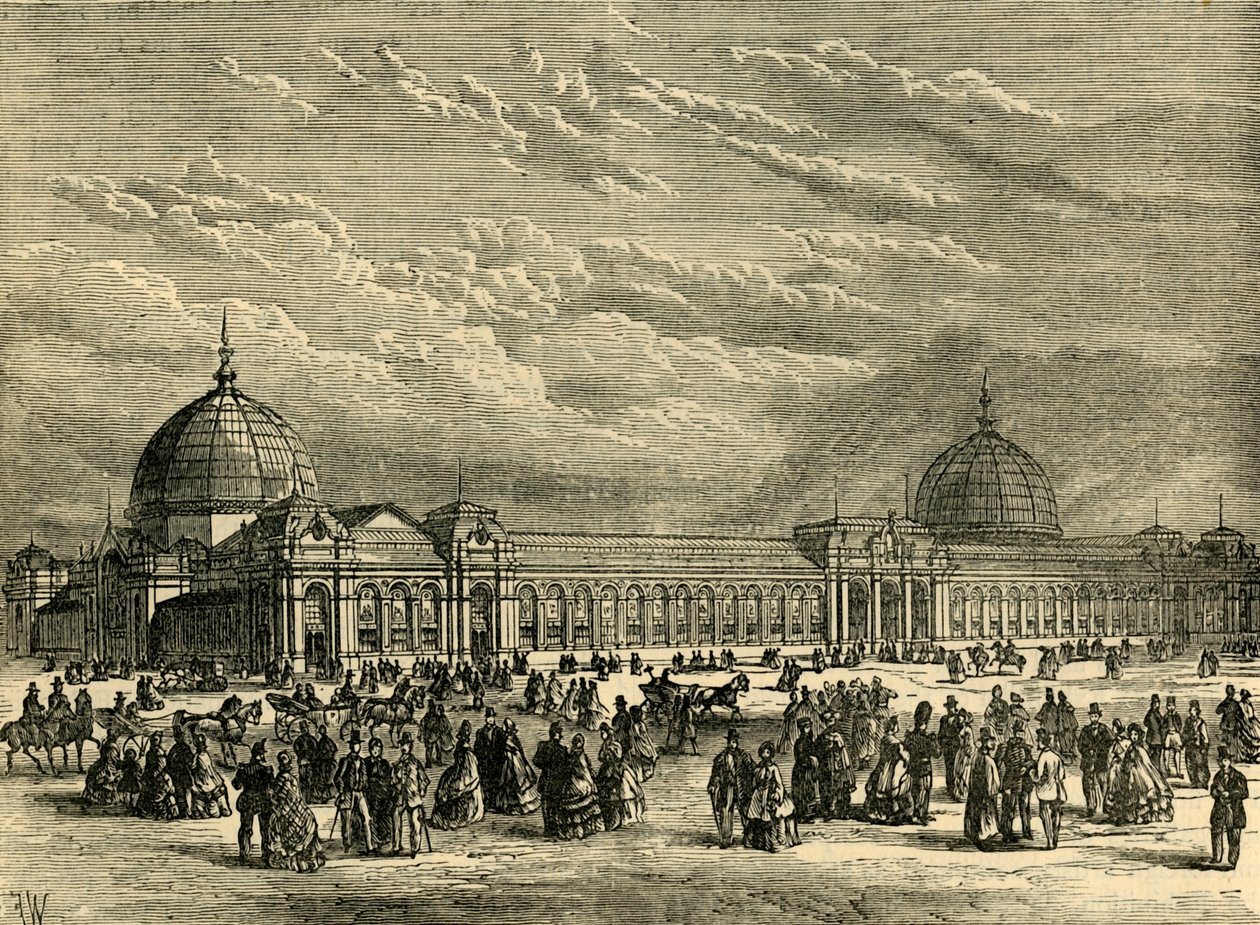 1862年の国際展示会、c1876。 作： 不明