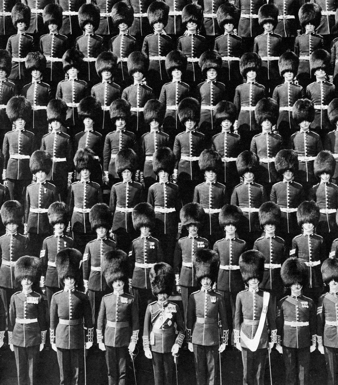 王とその近衛兵、1935 作： 不明