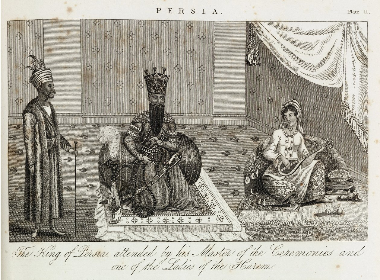 ペルシャの王（1810-1829年頃 作： 不明