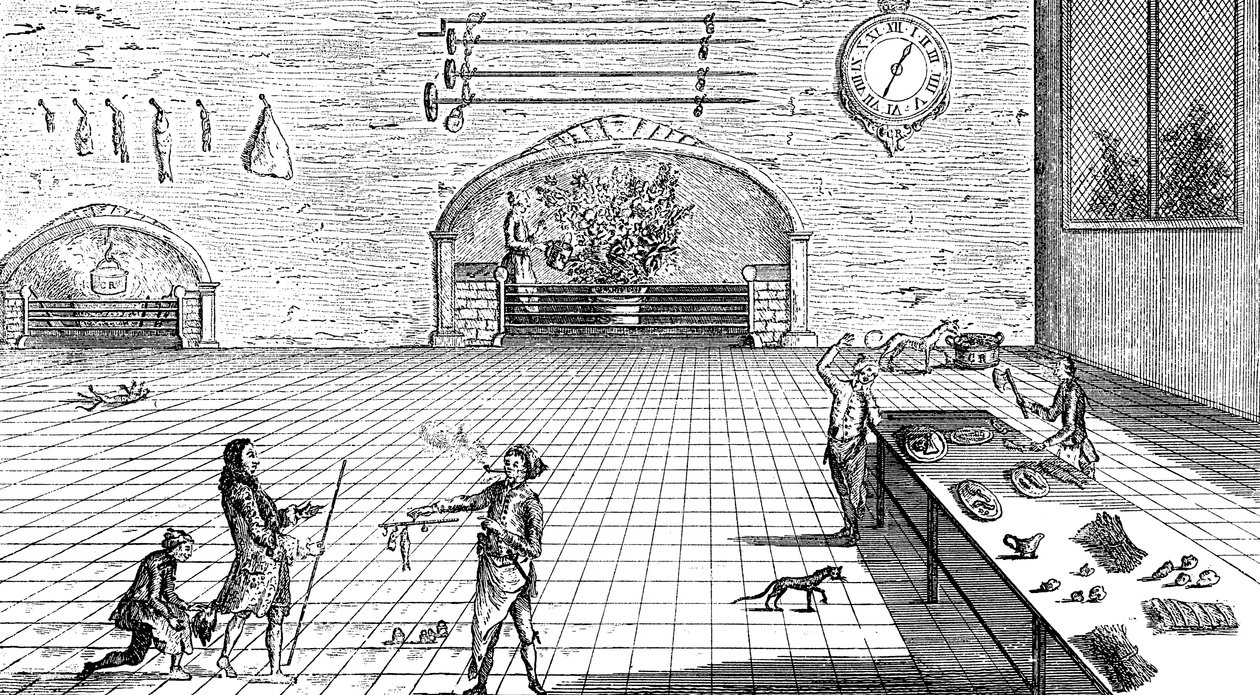 変身するキッチン、1762 作： 不明