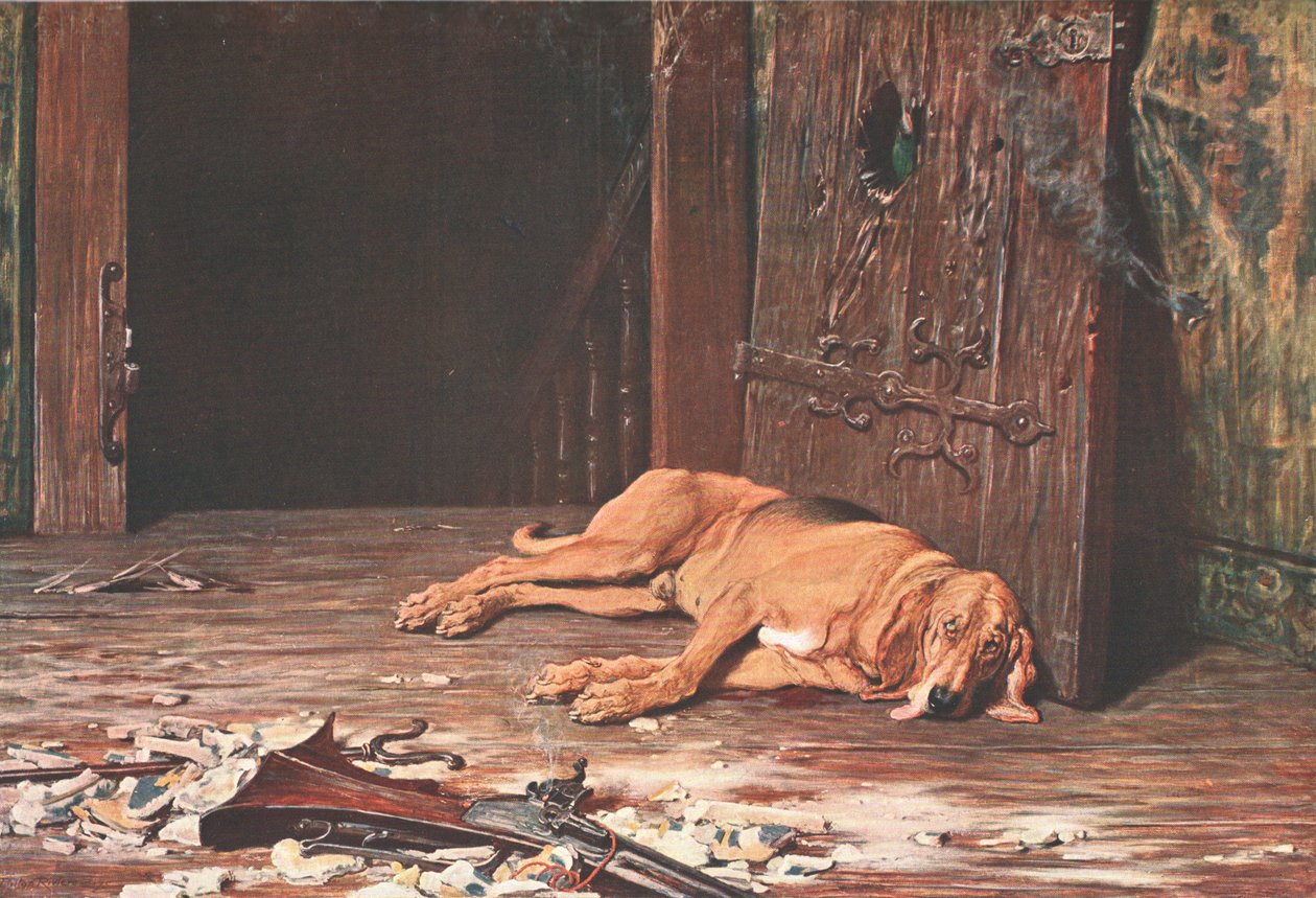 ギャリソンの最後、c1875、c1902。 作： 不明