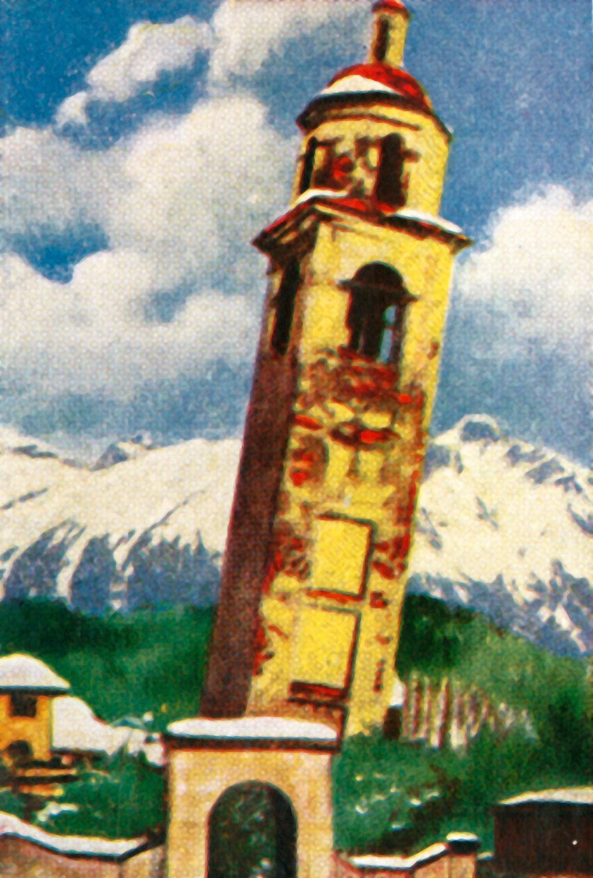 サンモリッツの斜塔、c1928。 作： 不明