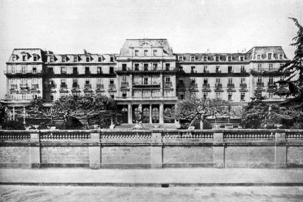 パレスオブネイション、スイス、ジュネーブ、1926 作： 不明
