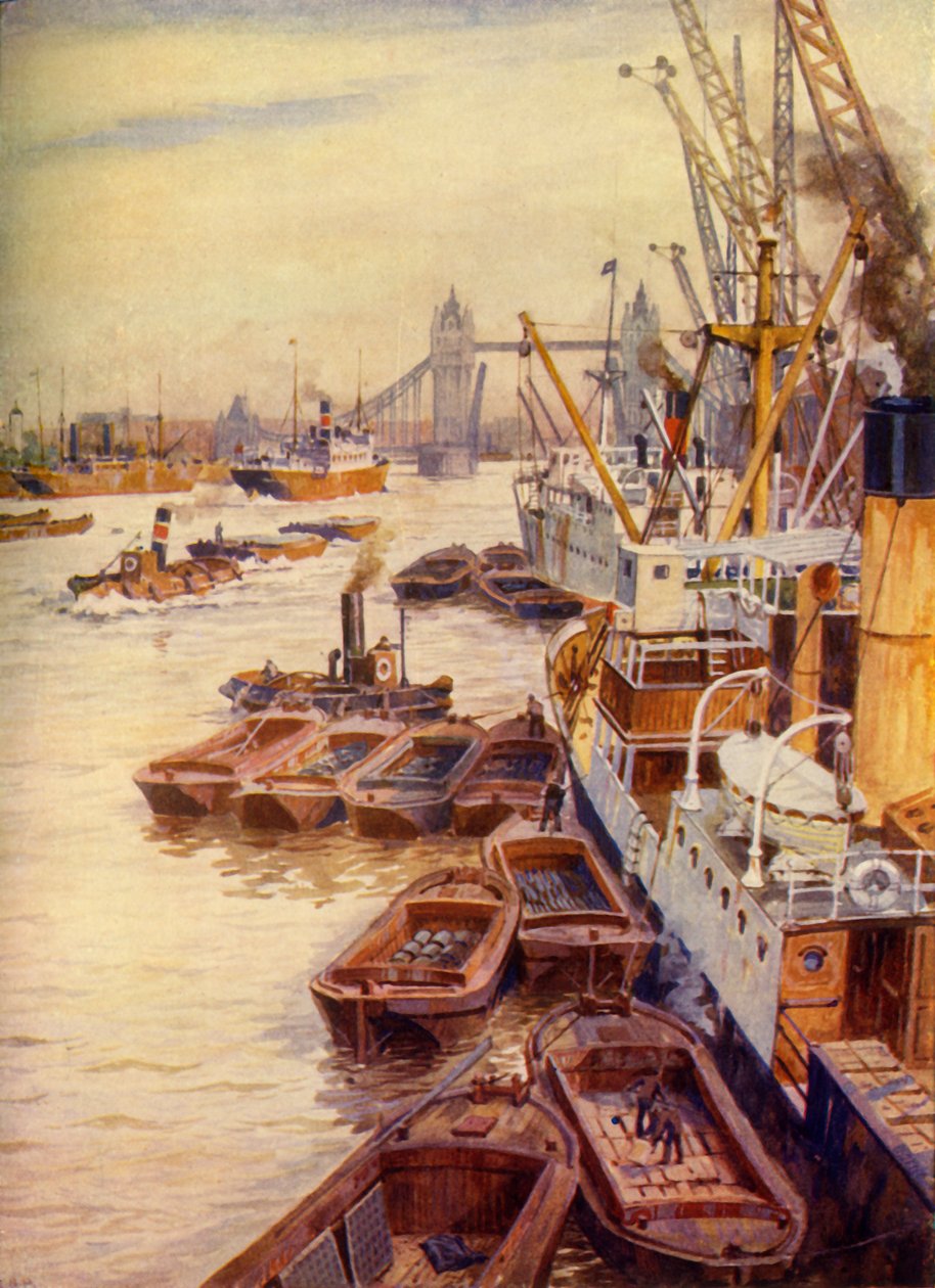 ロンドンのプール、c1948。 作： 不明