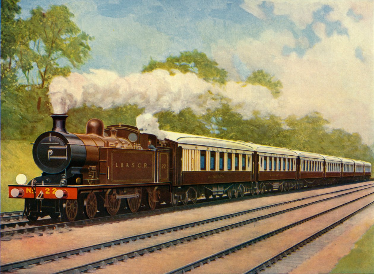 サザンベルサザン鉄道、1930年。 作： 不明
