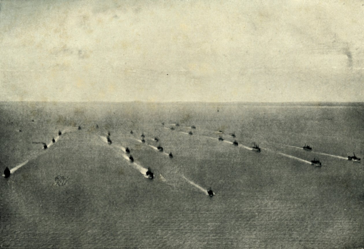 海の覇権、1919年。 作： 不明