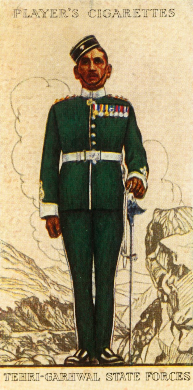 テリガルワール州軍、1936年。 作： 不明