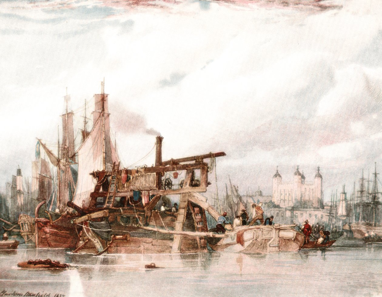 ロンドン塔、c1827、c1900。 作： 不明