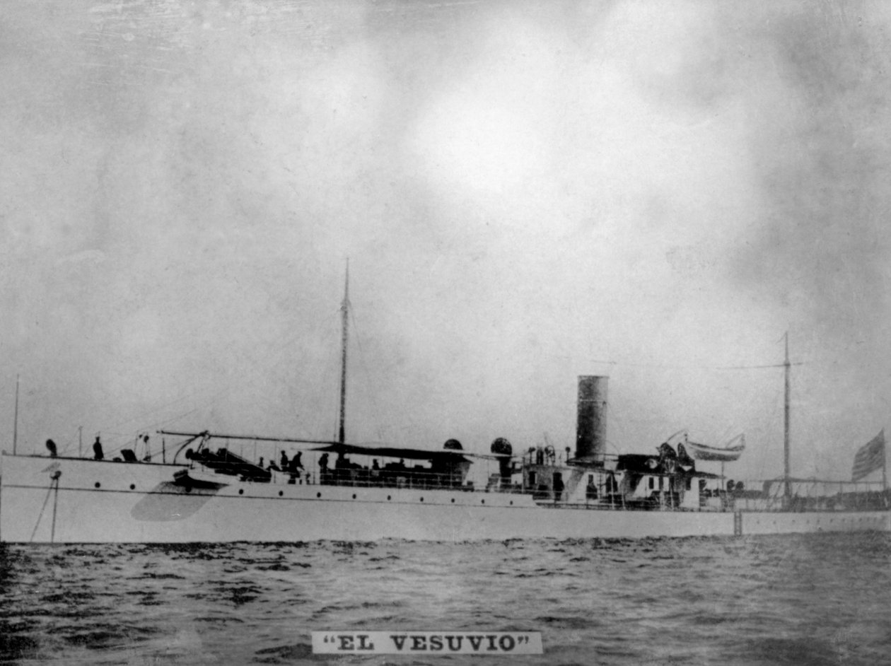 ヴェズビオ戦艦、1898年、1920年代 作： 不明