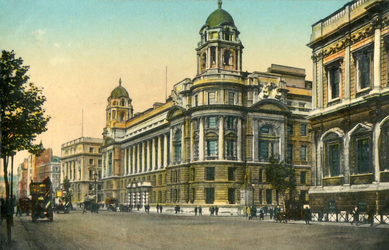戦争局、ホワイトホール、ロンドン、c1910。 作： 不明