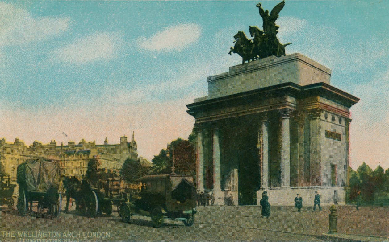 ウェリントンアーチ、ロンドン、c1910。 作： 不明