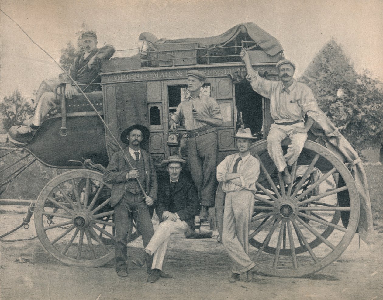 ザンベシコーチ、c1900。 作： 不明