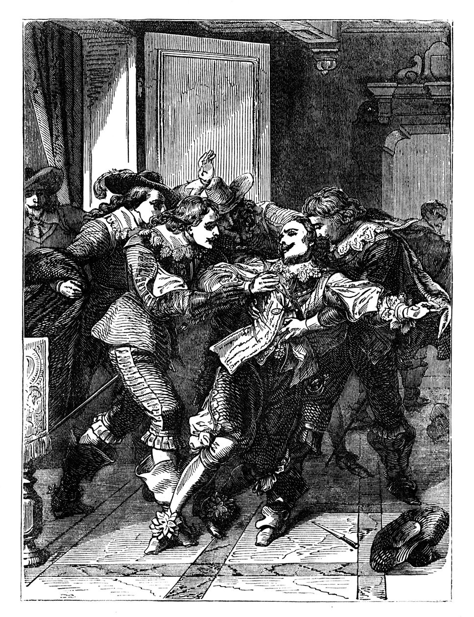 バッキンガム公の暗殺、c1902 作： 不明
