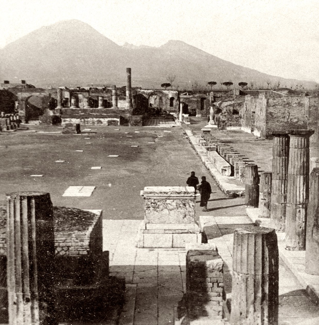 ポンペイのフォーラム、イタリア、1894 作： 不明
