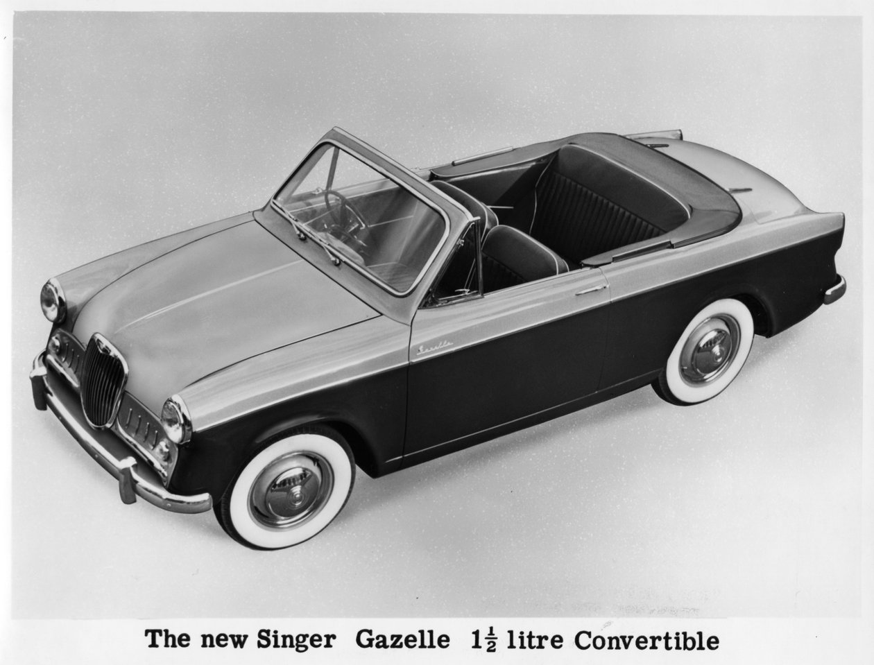 新しいシンガーガゼル1.5リッターコンバーチブル、c1956-c1958 作： 不明