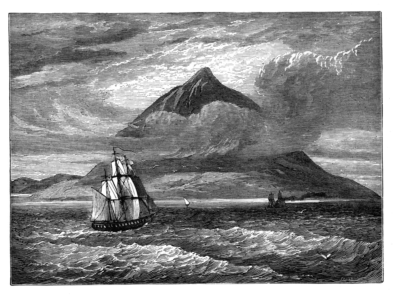 テネリフェ島のピーク、カナリア諸島、c1890 作： 不明