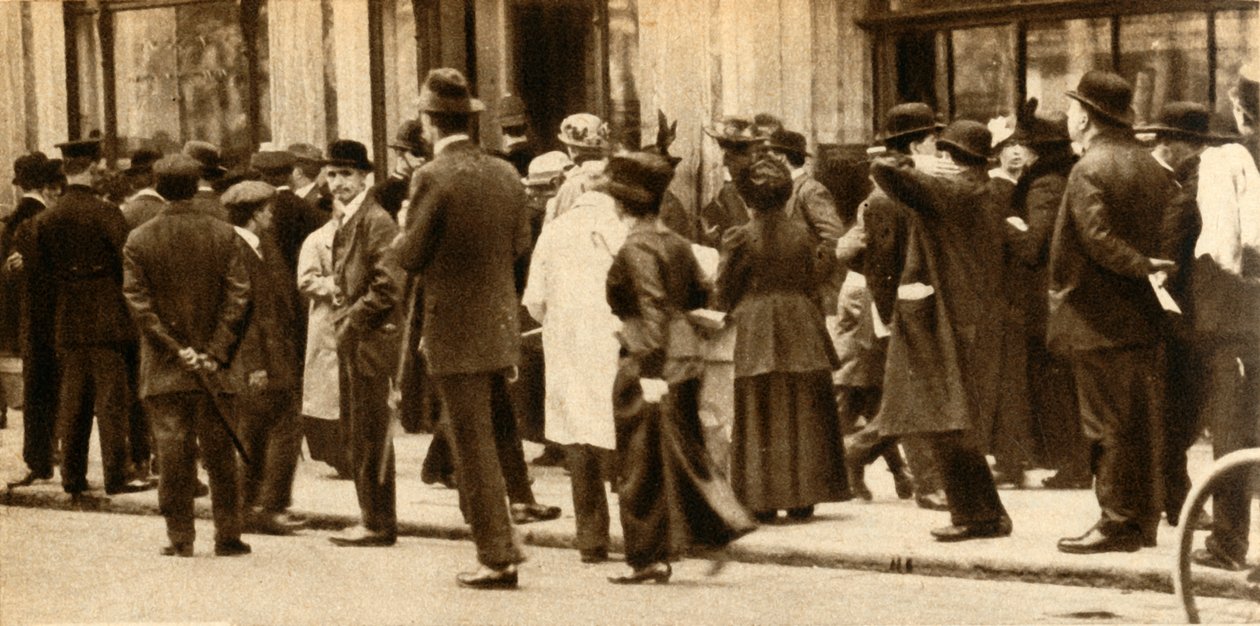 1915年5月、1933年、ルシタニアの沈没。 作： 不明
