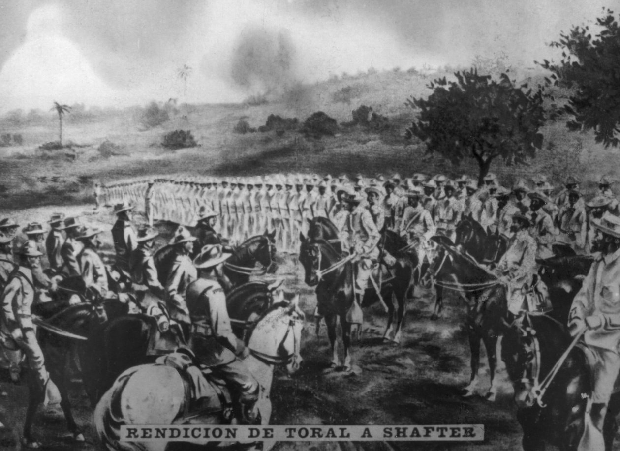 トーラル将軍の降伏、1898年、19120年代 作： 不明