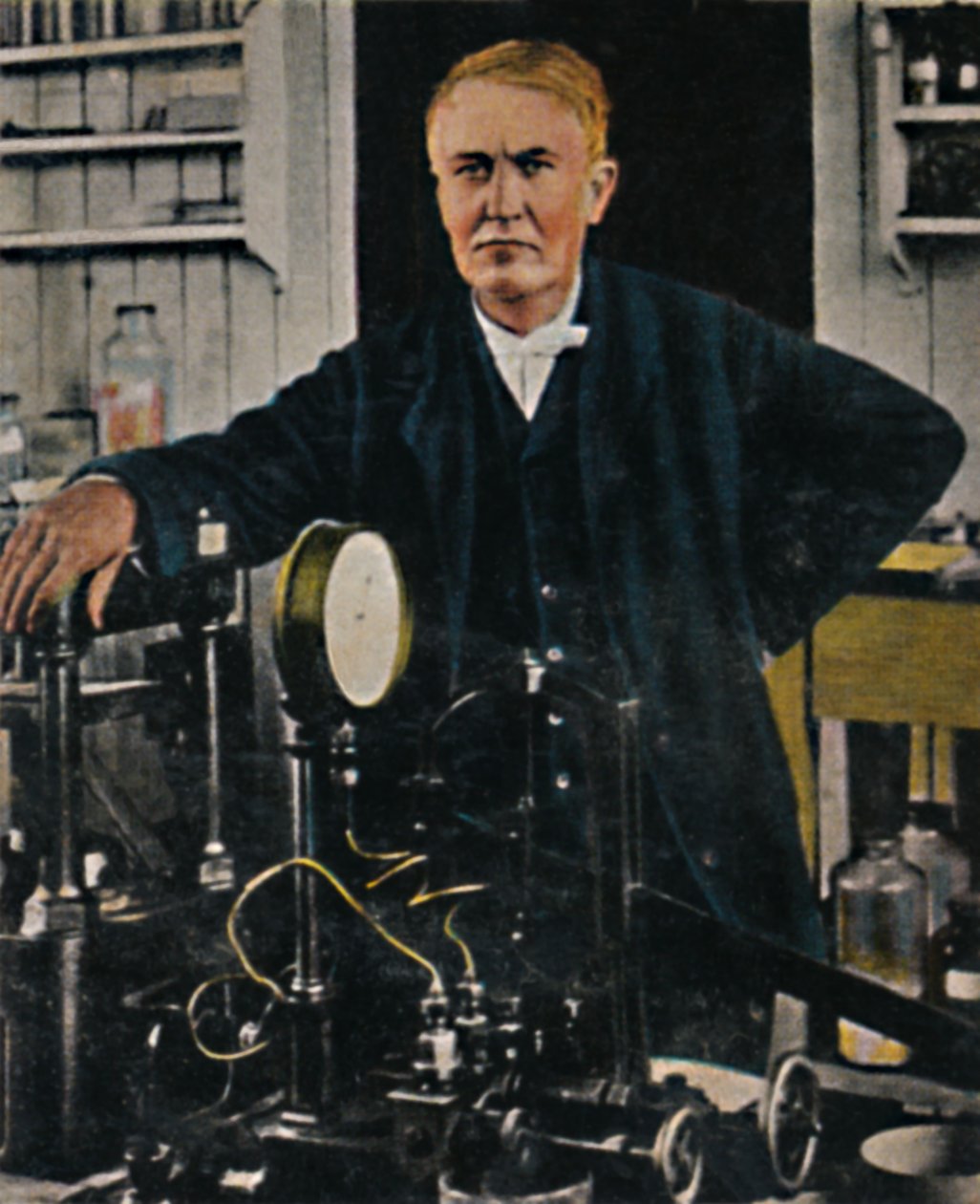 ホワイト、トーマス・エジソン：1847-1931、1934。 作： 不明