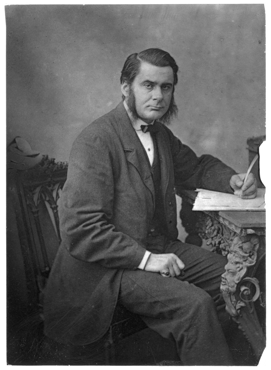 トーマスヘンリーハクスリー、イギリスの生物学者、1866年 作： 不明