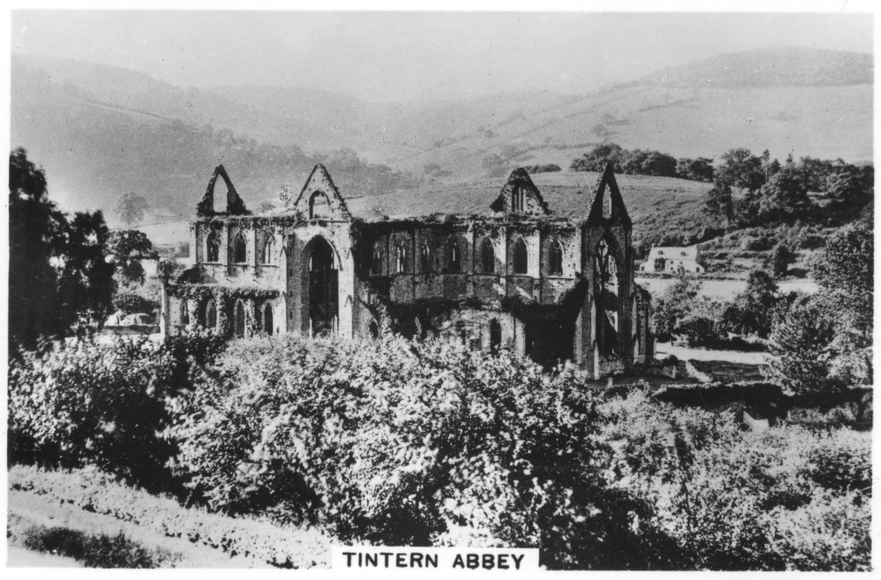 ティンタン修道院、モンマスシャー、ウェールズ、1937 作： 不明