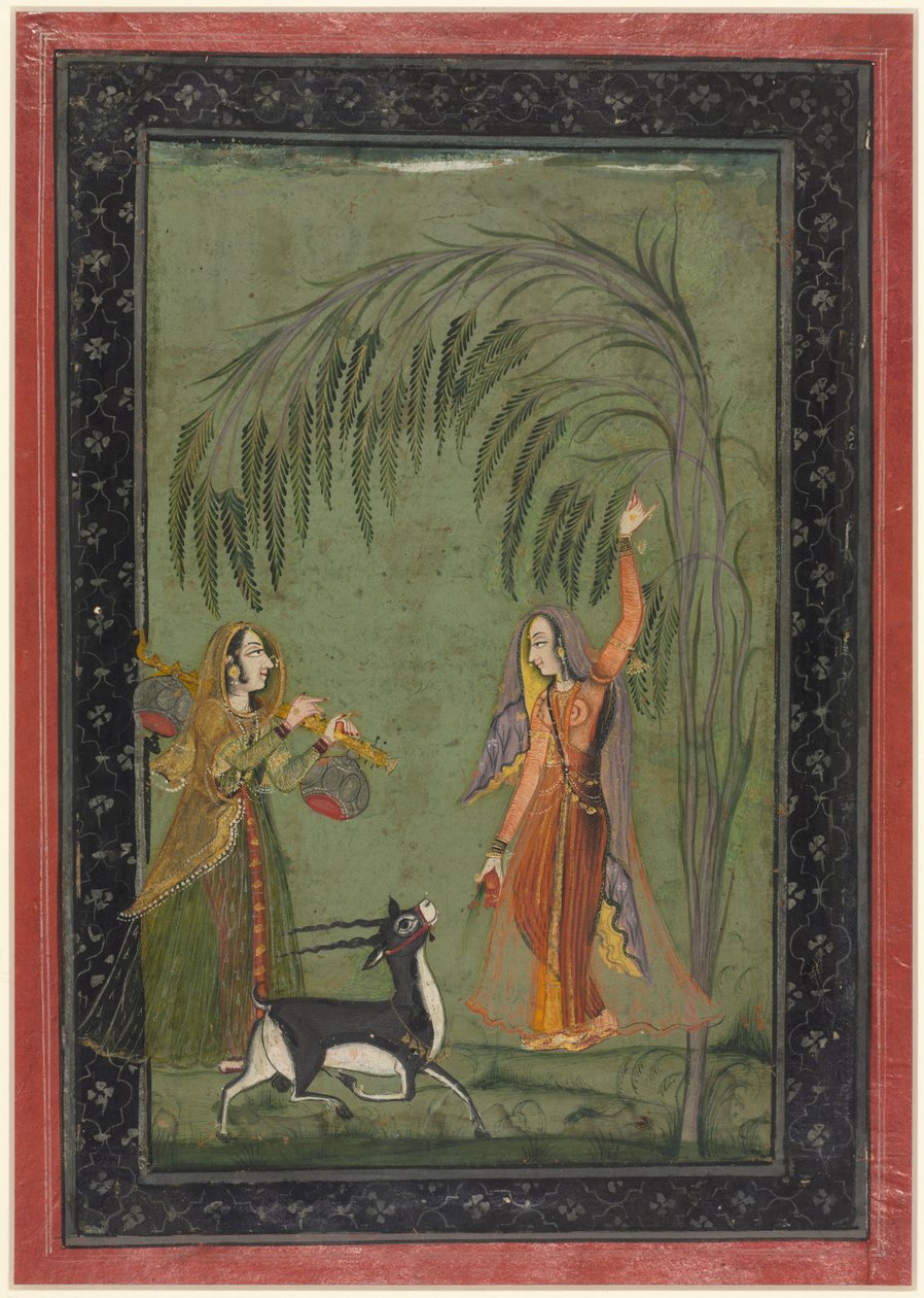 RagamalaシリーズのTodi Ragini、c。 1750〜1775。 作： 不明