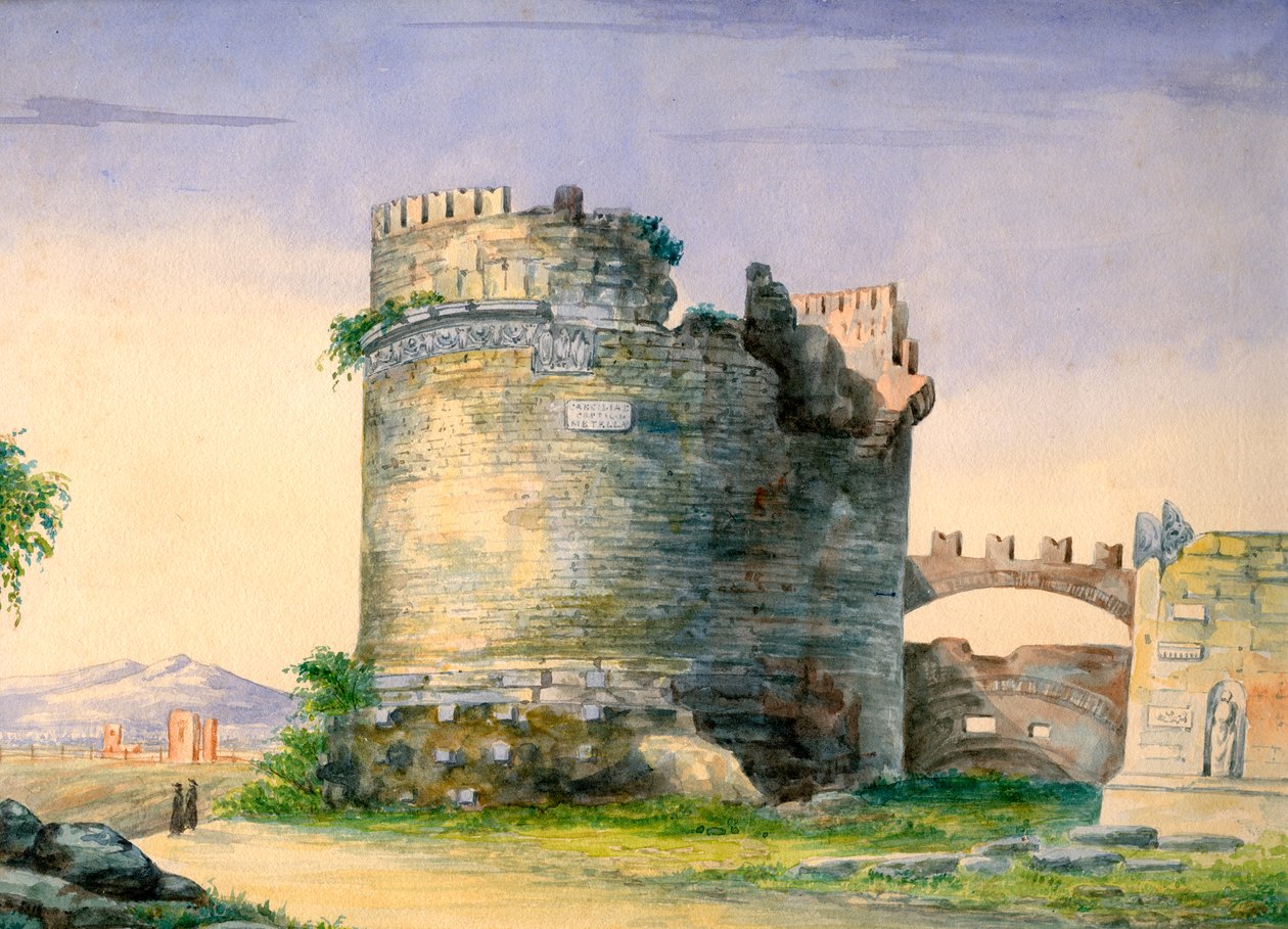 Caecilia Metellaの墓、ローマ、イタリア 作： 不明