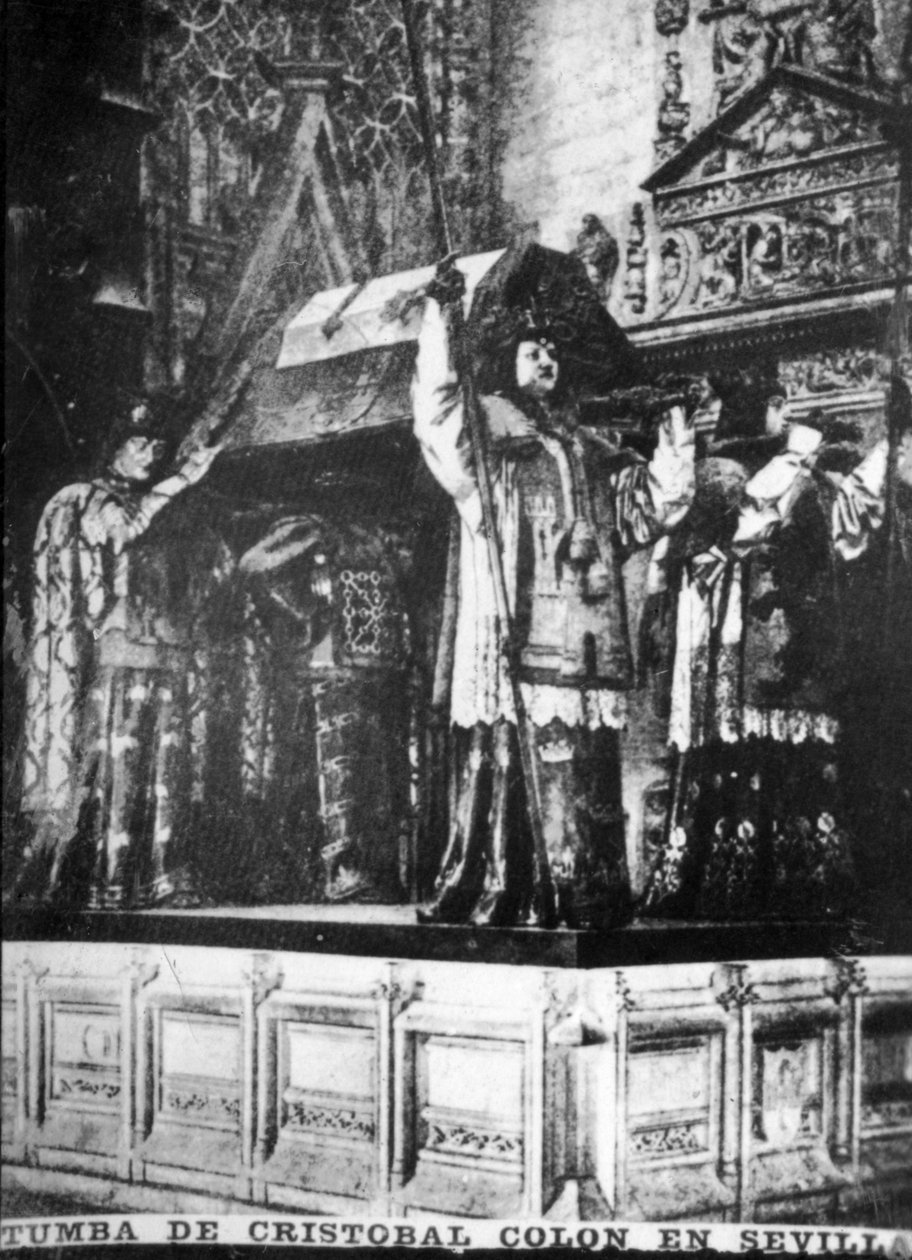 クリストファーコロンバスの墓、19世紀、1920年代 作： 不明