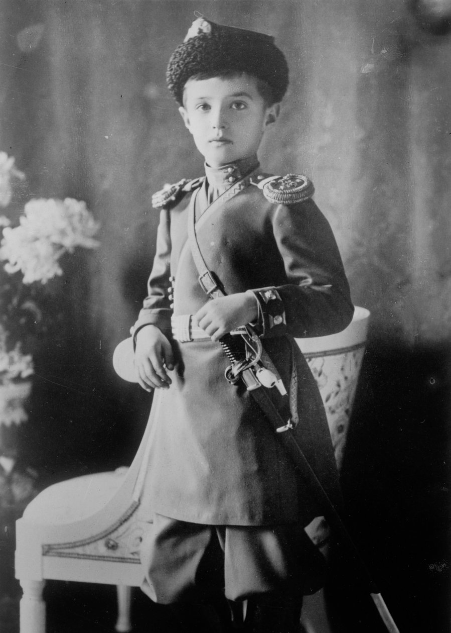 ロシアのツァレビッチアレクセイ、c1910-c1914 作： 不明