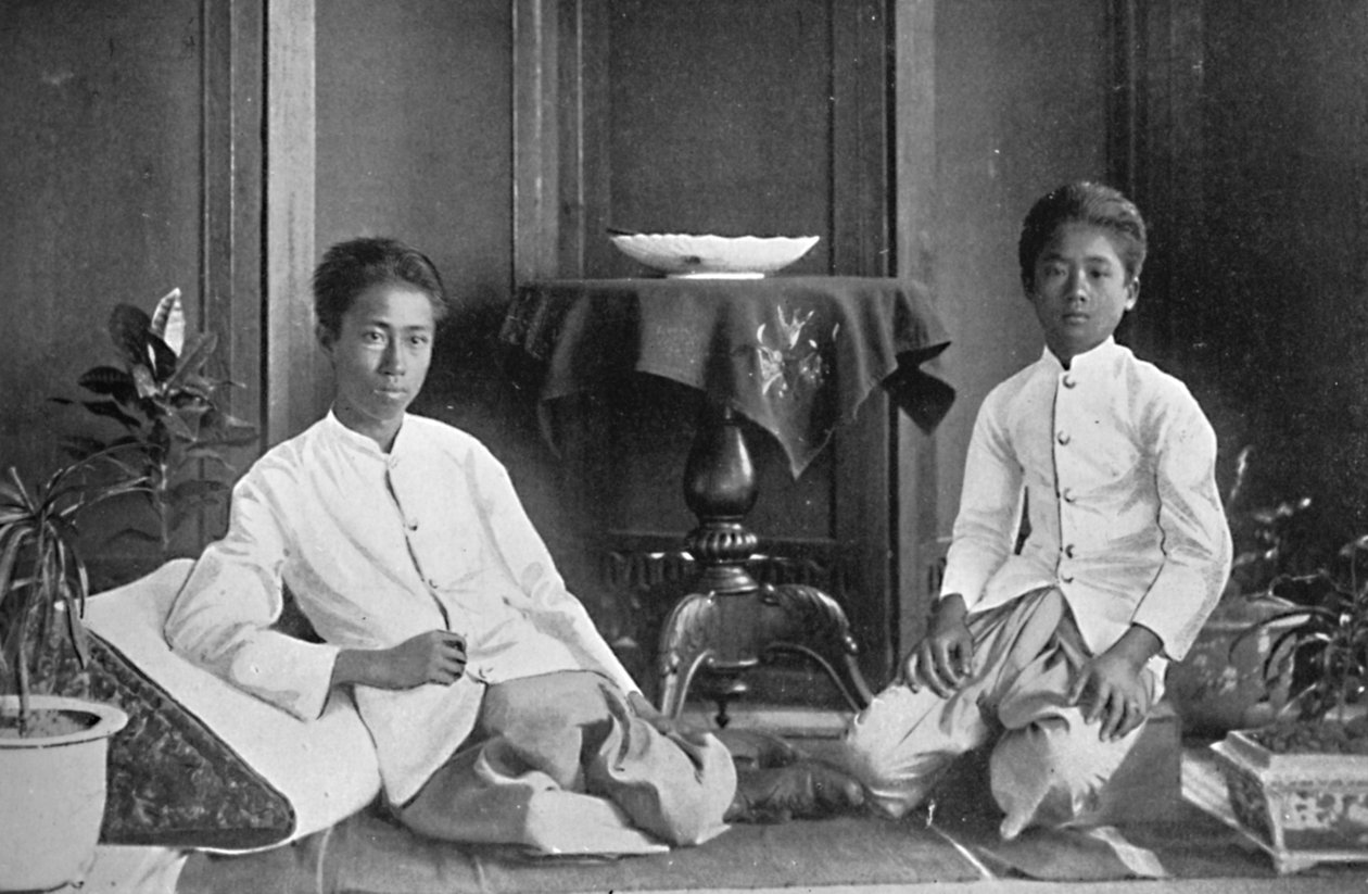 2人のシャム紳士、1902年 作： 不明