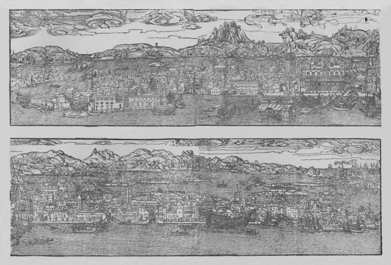 1502年のヴェネツィア、1925年。 作： 不明