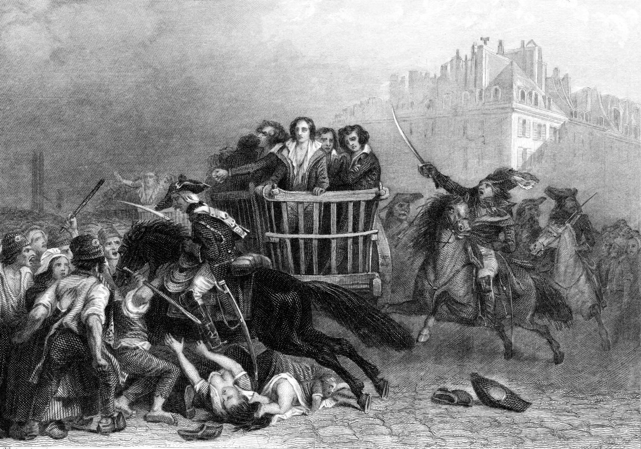 テロの犠牲者、フランス革命、1794 作： 不明