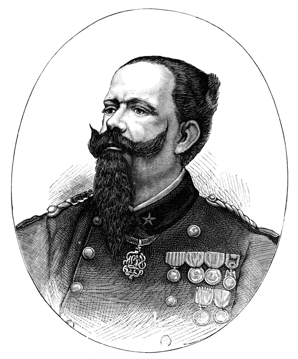 ビクターエマニュエルII 1820-1878年、イタリア国王 作： 不明