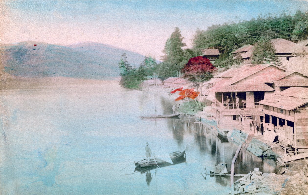 日本の水辺の村 作： 不明