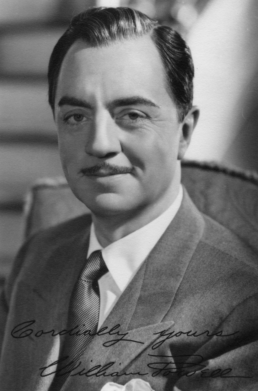 ウィリアム・パウエル1892-1984、アメリカの俳優、c1930s 作： 不明