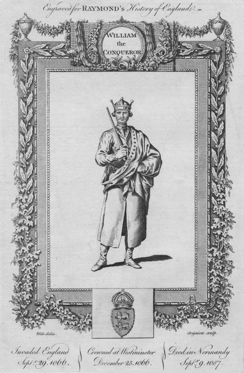 ウィリアム征服者、c1787 作： 不明