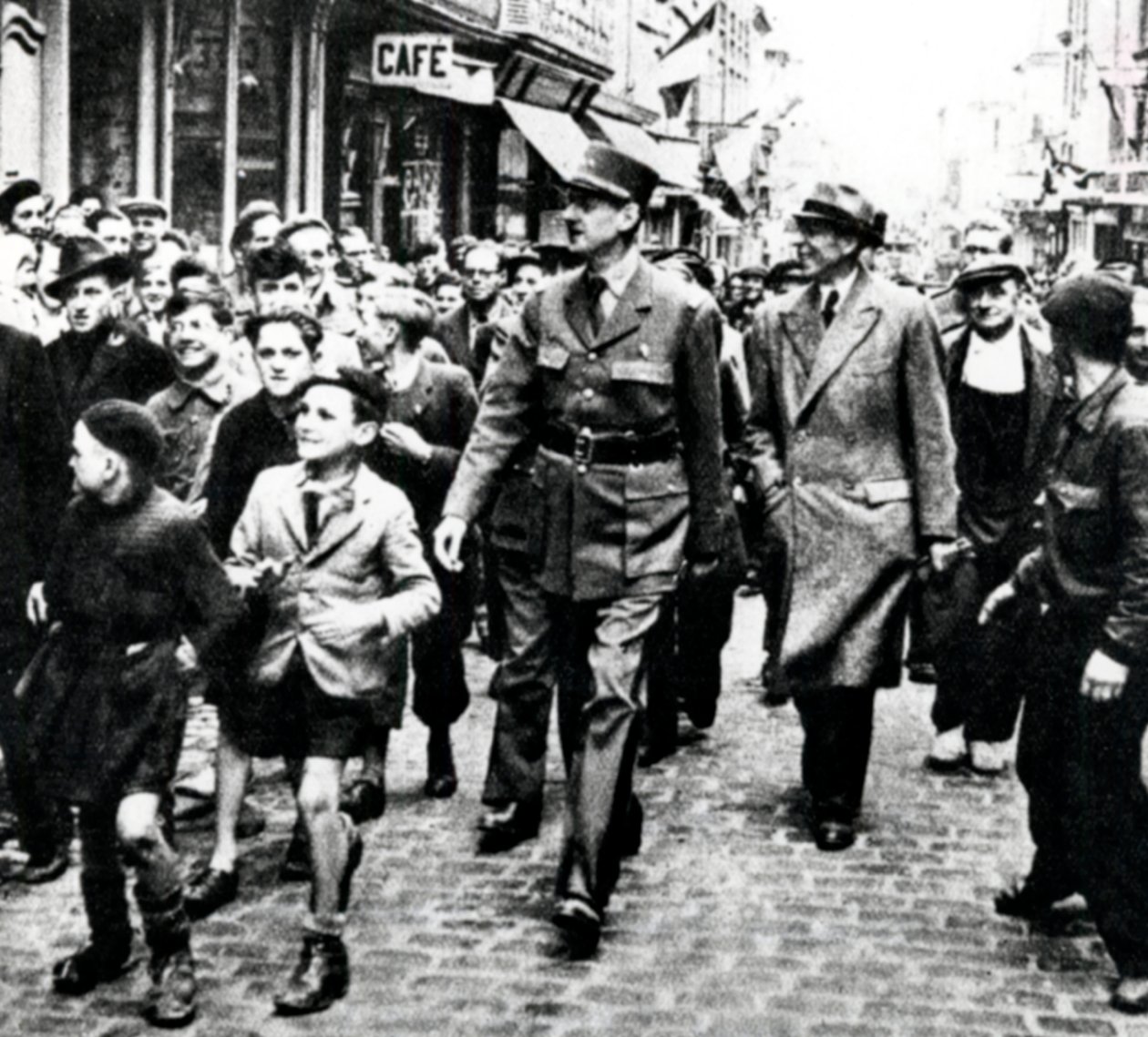 第二次世界大戦：フランスの解放、1944年。 作： 不明