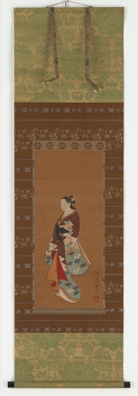 遊女立 江戸時代・18～19世紀 作： 不明