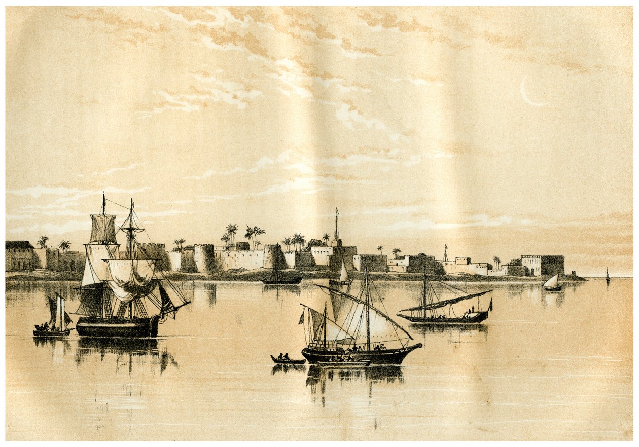 海からのザンジバル、1883 作： 不明